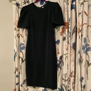NWT Emerald Green Calvin Klein Sheath Dress Size 8